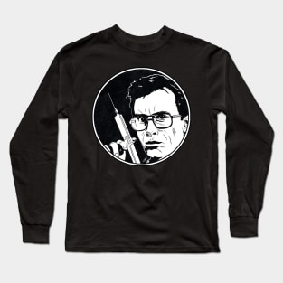 RE-ANIMATOR (Black and White Circle) Long Sleeve T-Shirt